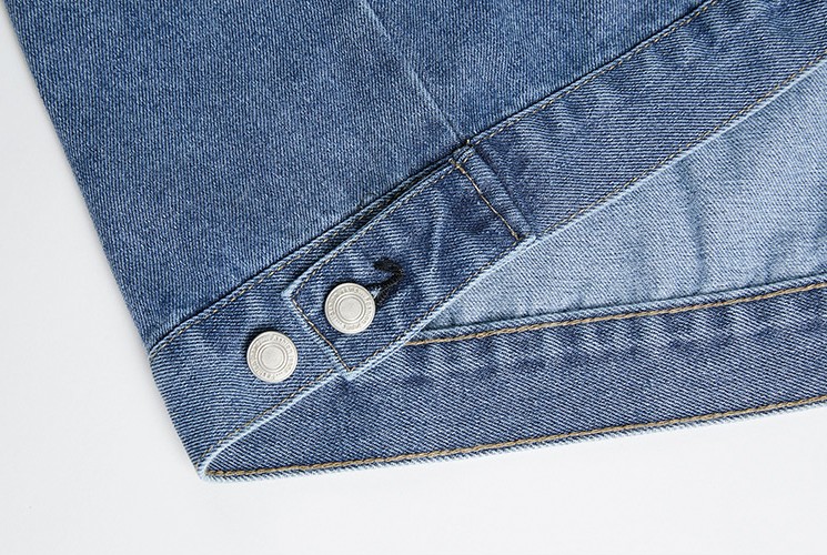 RT No. 2532 CHINESE COLLAR DENIM JK