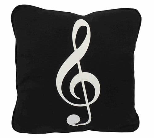 Black Piano Cushion Cover