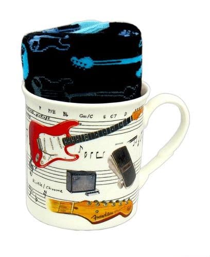 Guitar & Socks Gift Set